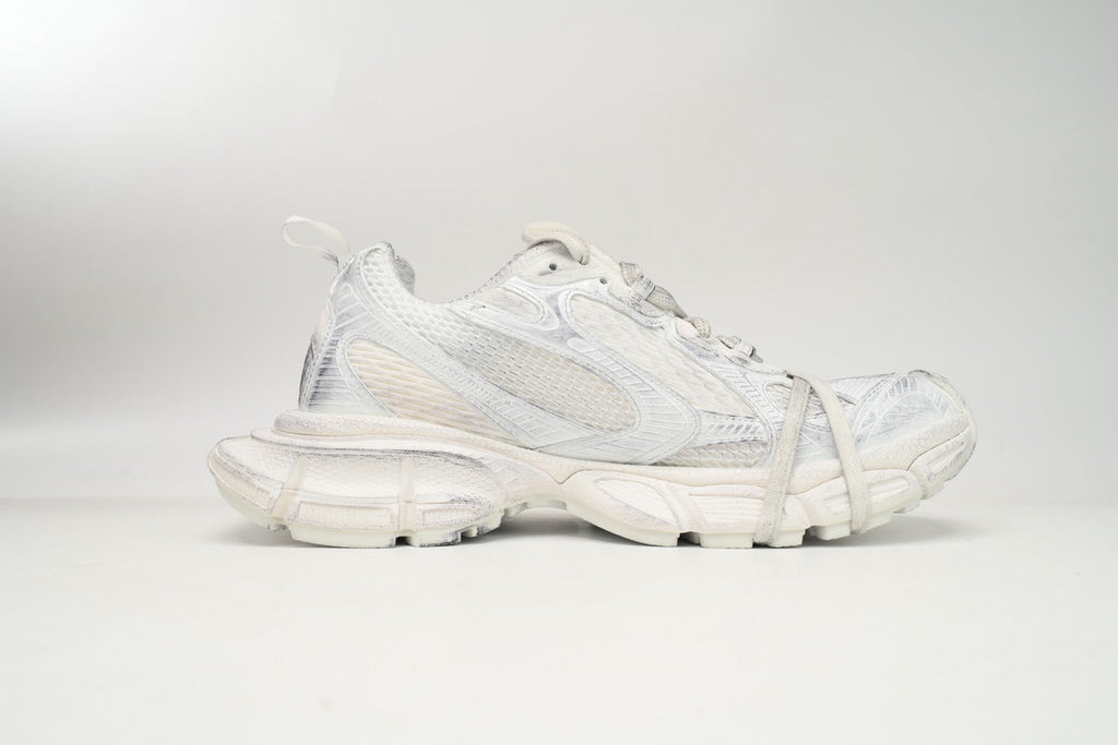 Balenciaga 3XL Sneaker "Full White"-retro thick sole dad shoes，Women's Shoe Sale / Men's Shoe Sale