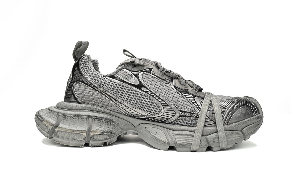 Balenciaga 3XL Sneaker "Grey"-retro thick sole dad shoes，Women's Shoe Sale / Men's Shoe Sale