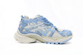 Balenciaga Runner Sneakers "Light Blue White"-retro thick sole dad shoes，Women's Shoe Sale / Men's Shoe Sale