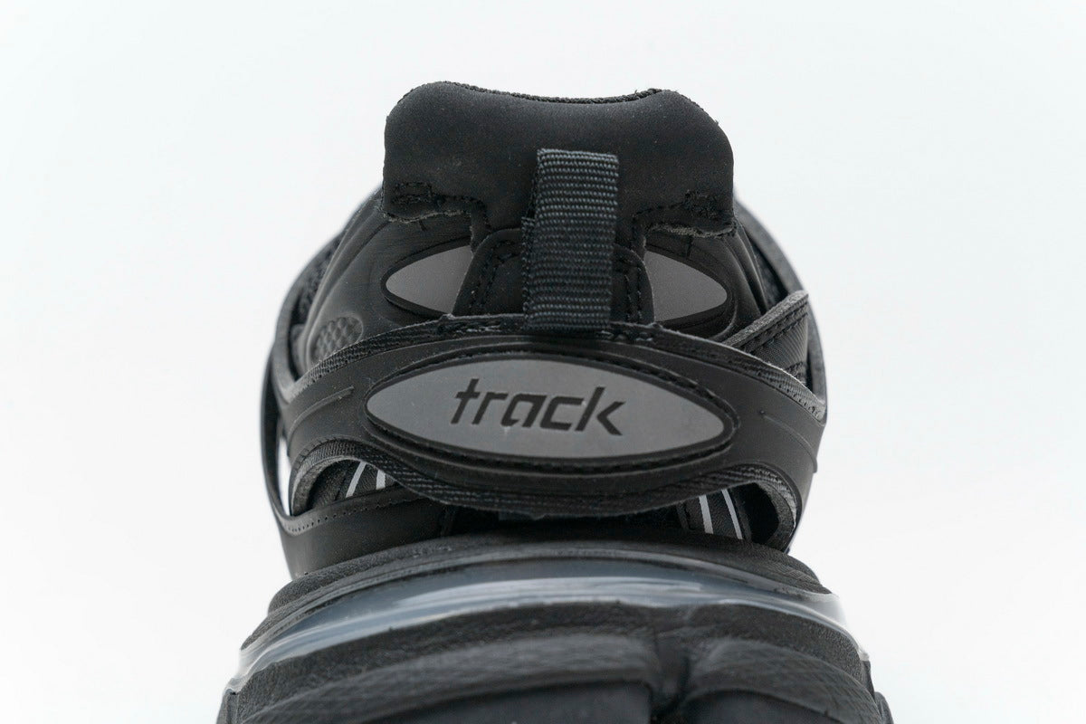 Balenciaga Track Sneakers "Black" Mesh Chunky Low Top Trainer
