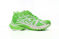 Balenciaga Runner Sneakers "Fluorescent Green White"-retro thick sole dad shoes，Women's Shoe Sale / Men's Shoe Sale