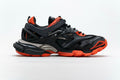 Balenciaga Track 2 Sneakers Men "Dark Gray Orange"-retro thick sole dad shoes，Women's Shoe Sale / Men's Shoe Sale