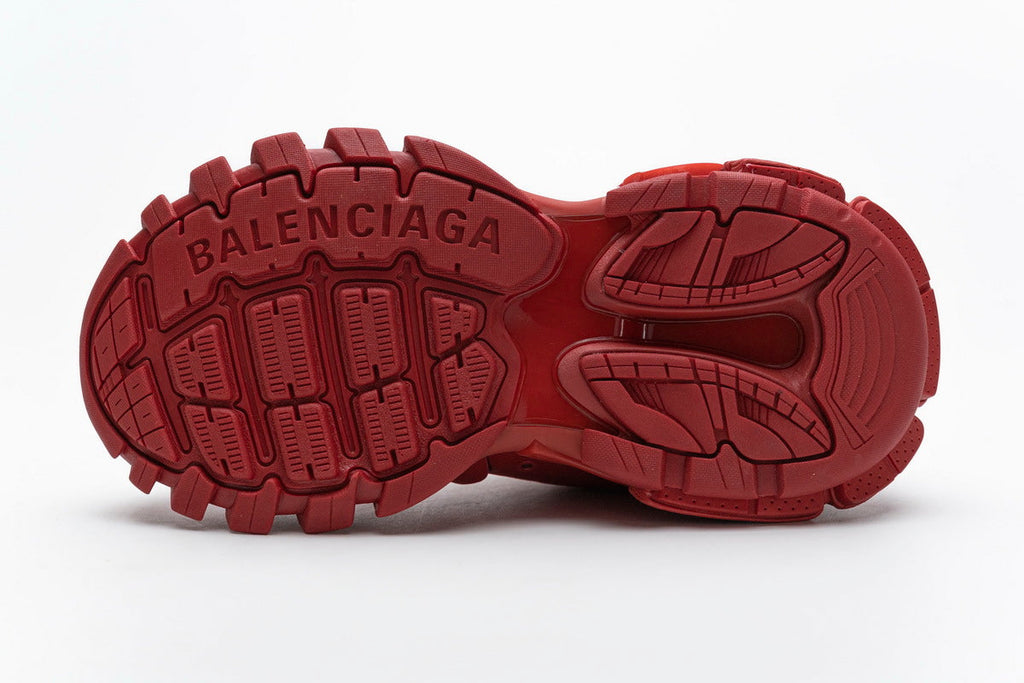 Balenciaga Track Sneakers "Red"-retro thick sole dad shoes，Women's Shoe Sale / Men's Shoe Sale