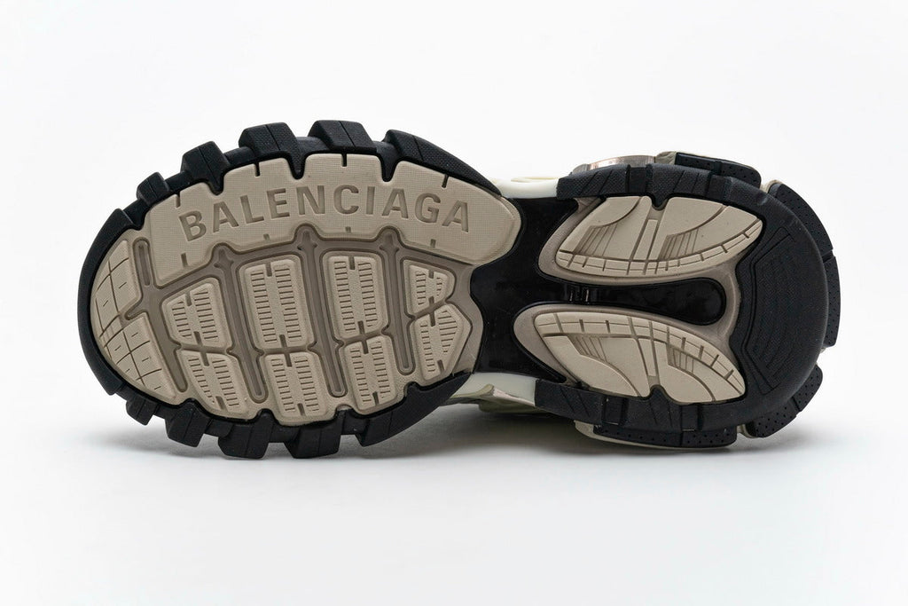 Balenciaga Track 2 Sneakers Men "Champagne Black"-retro thick sole dad shoes，Women's Shoe Sale / Men's Shoe Sale