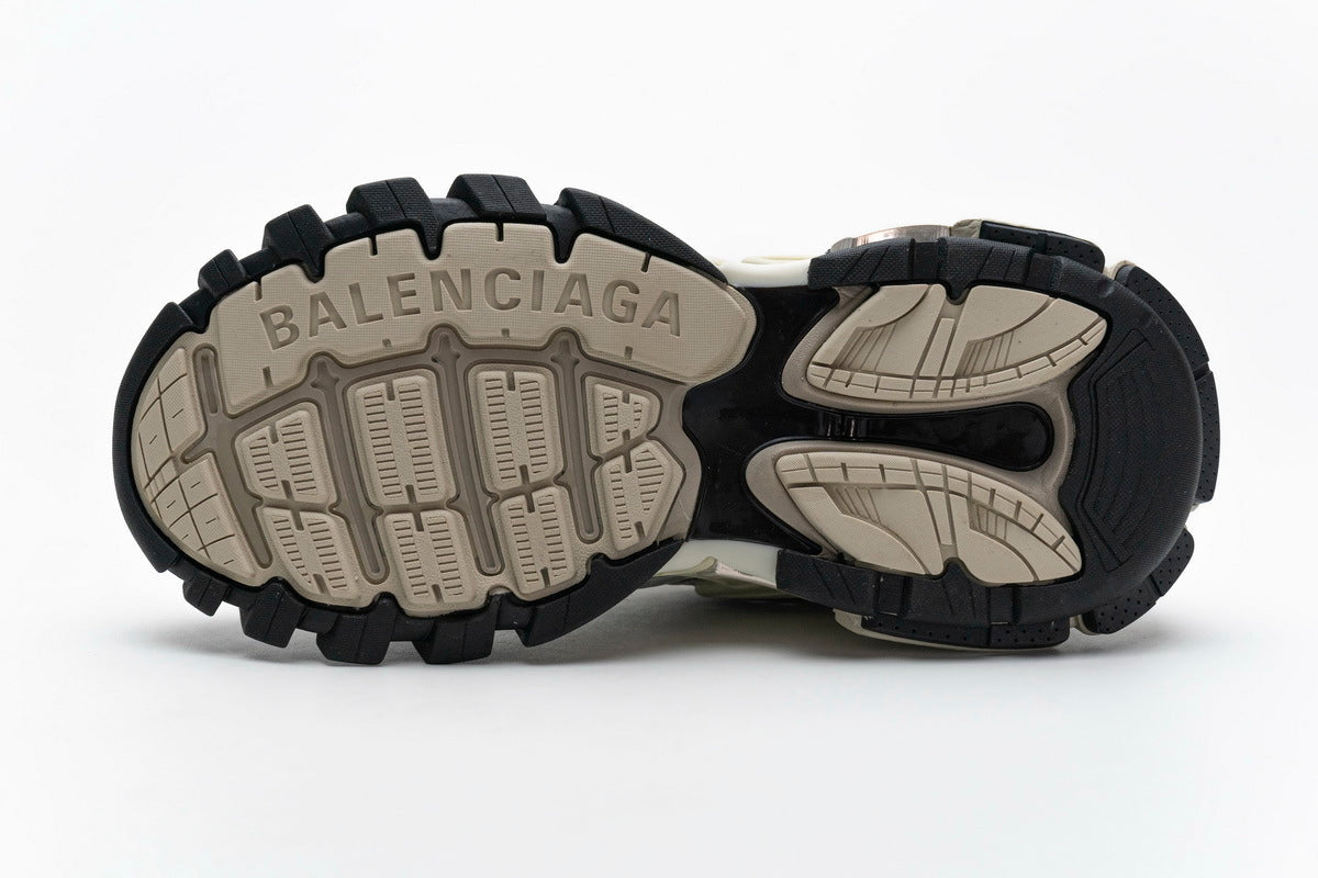 Balenciaga Track 2 Sneakers Men "Champagne Black"-retro thick sole dad shoes，Women's Shoe Sale / Men's Shoe Sale