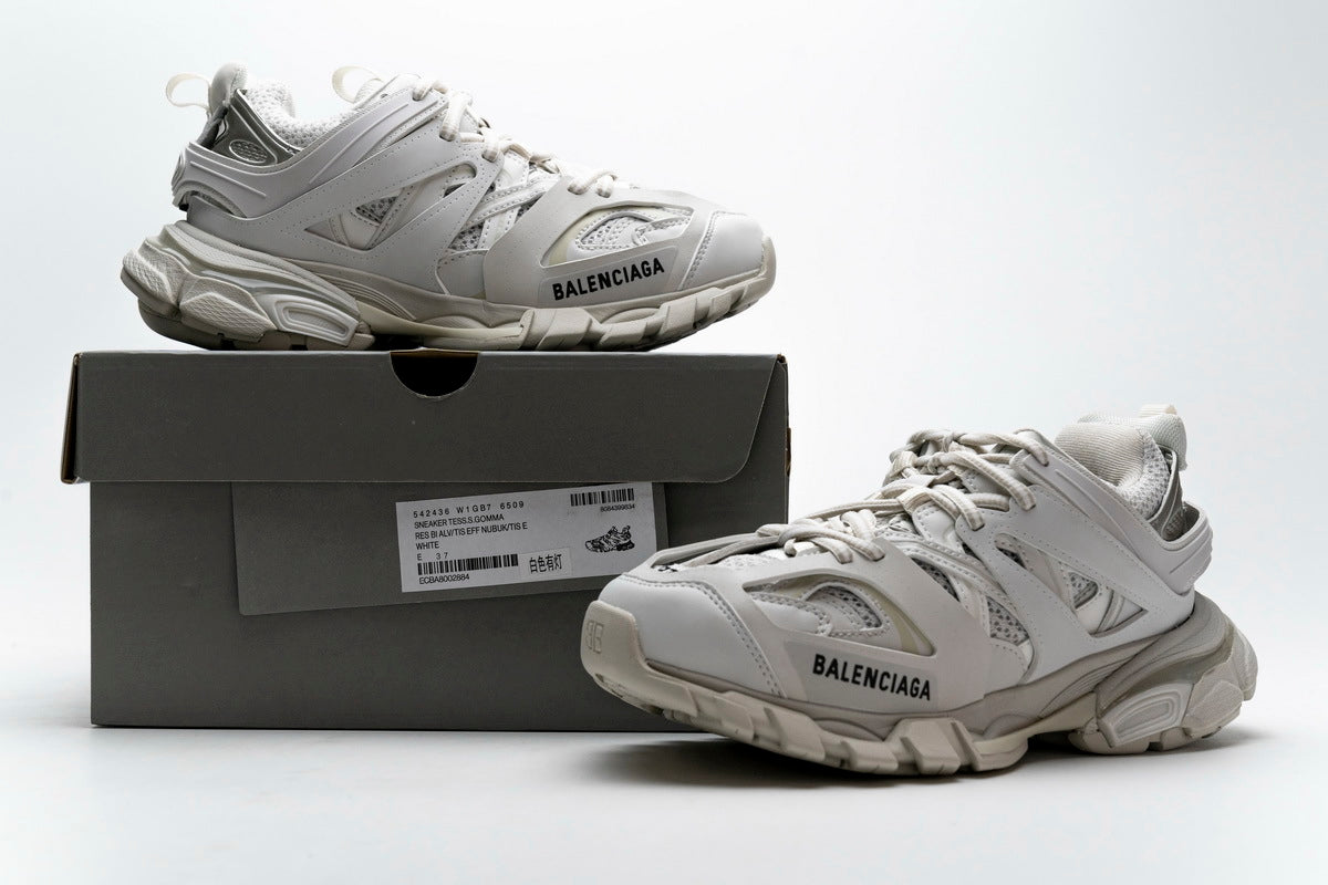 Balenciaga Track Sneakers "White" Mesh Chunky Low Top Trainer