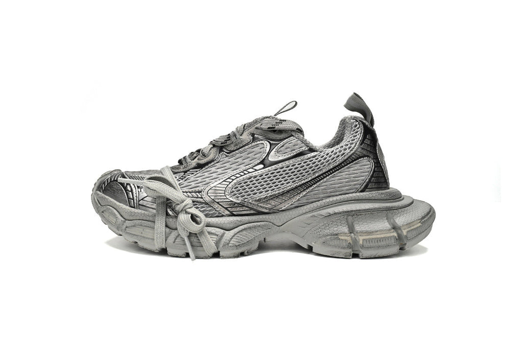 Balenciaga 3XL Sneaker "Grey"-retro thick sole dad shoes，Women's Shoe Sale / Men's Shoe Sale