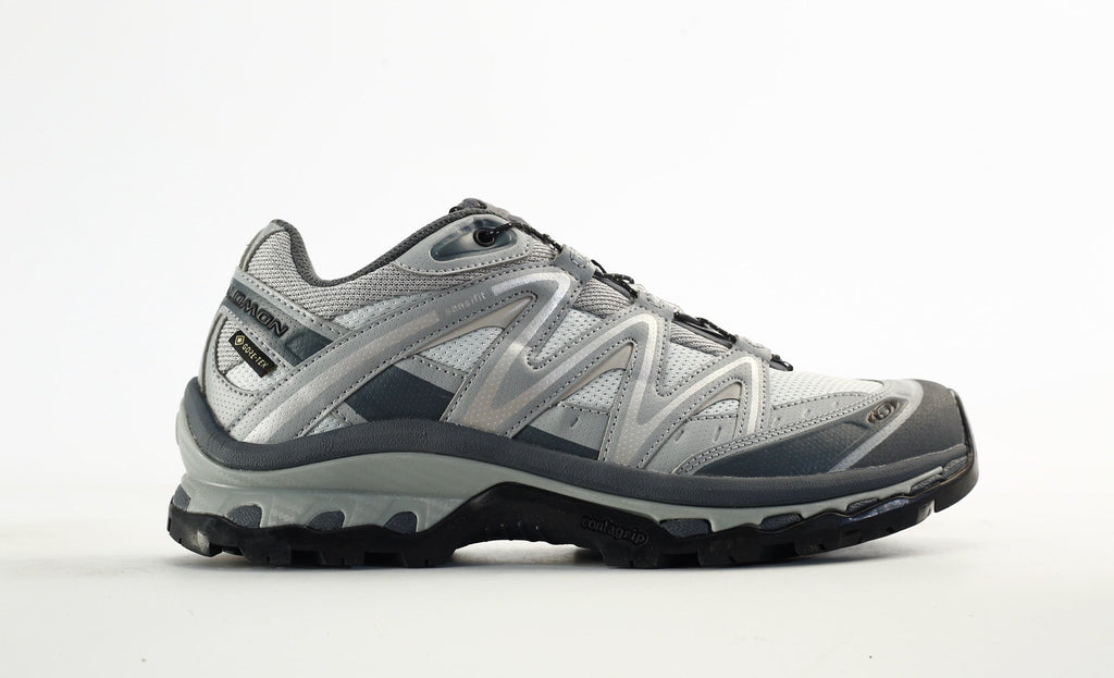 Salomon XT-Quest GORE-TEX Waterproof Trail Running & Hiking Shoes, “Light Gray/Black”