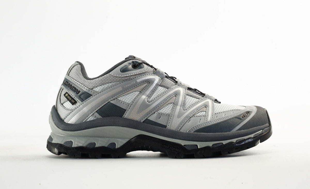 Salomon XT-Quest GORE-TEX Waterproof Trail Running & Hiking Shoes, “Light Gray/Black”