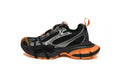Balenciaga 3XL Sneaker "Black Orange Silver"-retro thick sole dad shoes，Women's Shoe Sale / Men's Shoe Sale