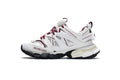Balenciaga Track Sneakers "White Burgundy"-retro thick sole dad shoes，Women's Shoe Sale / Men's Shoe Sale