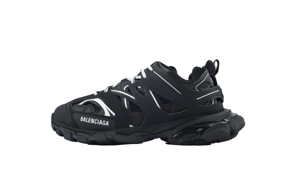 Balenciaga Track Sneakers "Black White"-retro thick sole dad shoes，Women's Shoe Sale / Men's Shoe Sale