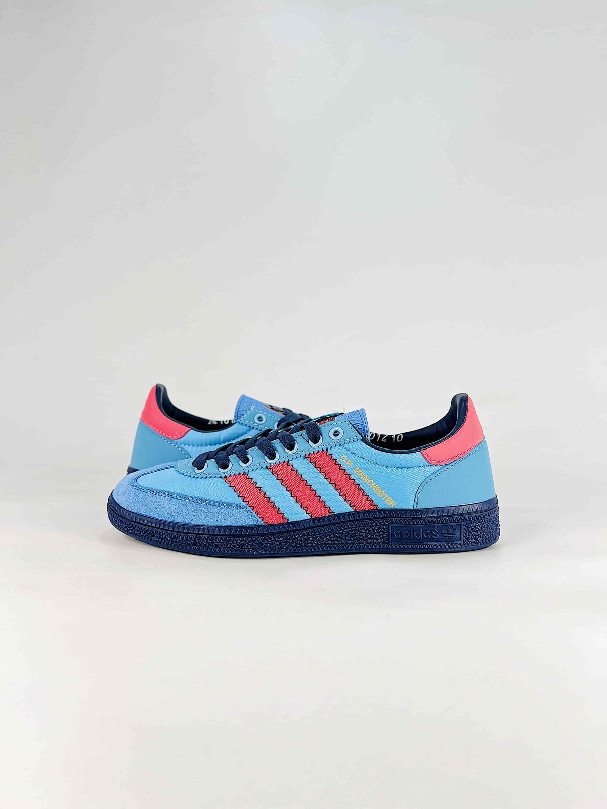 C.P. Company x Adidas Originals GT Manchester SPZL "Light Blue Bright Red" Sneakers-Classic sneakers，Adidas Women's Shoe Sale / Men's Shoe Sale