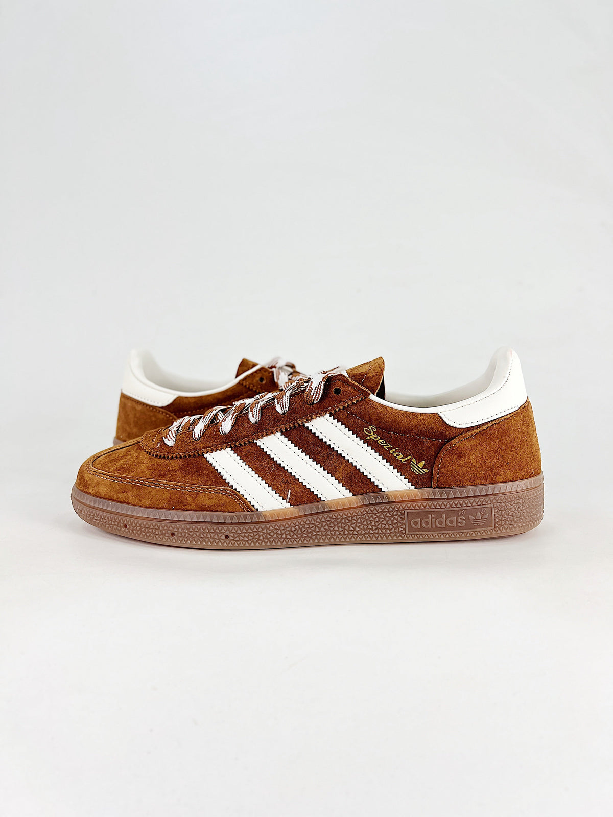 Adidas Handball Spezial Sneakers "Brown White"-Classic sneakers，Adidas Women's Shoe Sale / Men's Shoe Sale