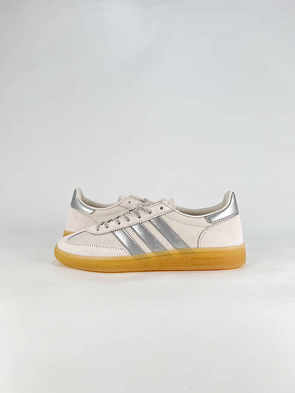 Adidas Handball Spezial "Cream White Silver Gum" Sneakers-Classic sneakers，Adidas Women's Shoe Sale / Men's Shoe Sale