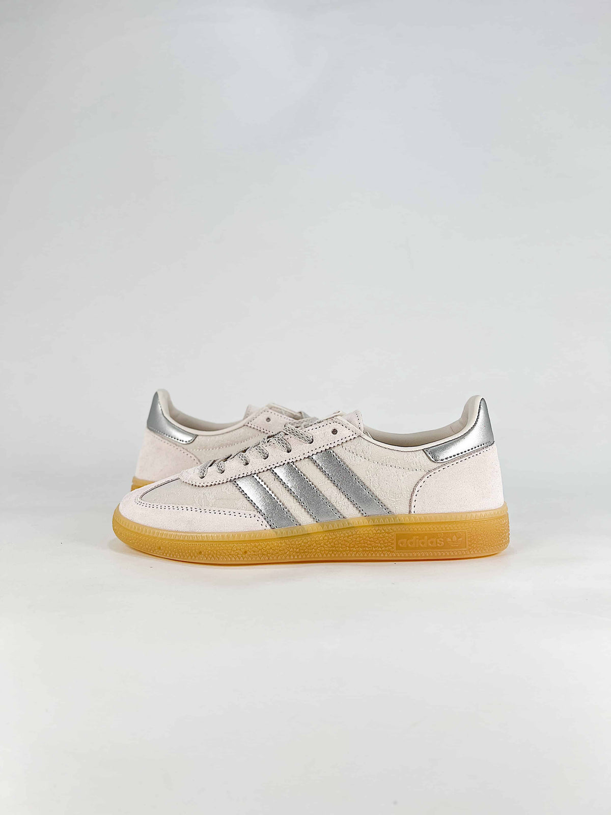 Adidas Handball Spezial "Cream White Silver Gum" Sneakers-Classic sneakers，Adidas Women's Shoe Sale / Men's Shoe Sale