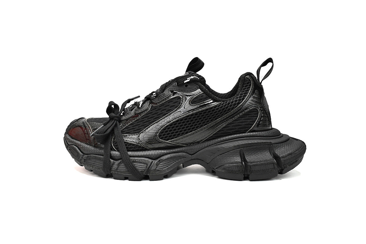Balenciaga 3XL Sneaker "Black"-retro thick sole dad shoes，Women's Shoe Sale / Men's Shoe Sale