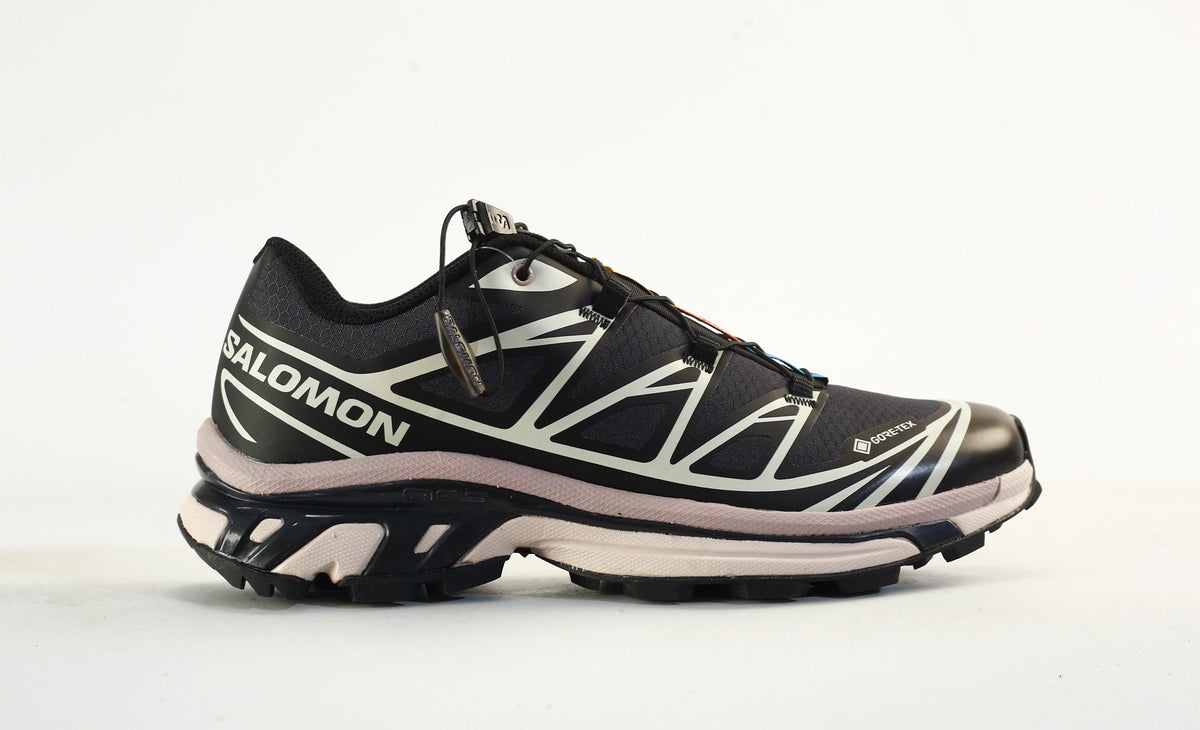 Salomon XT-6 GTX Men's Outdoor Trail Running Shoes "Black & Light Pink"