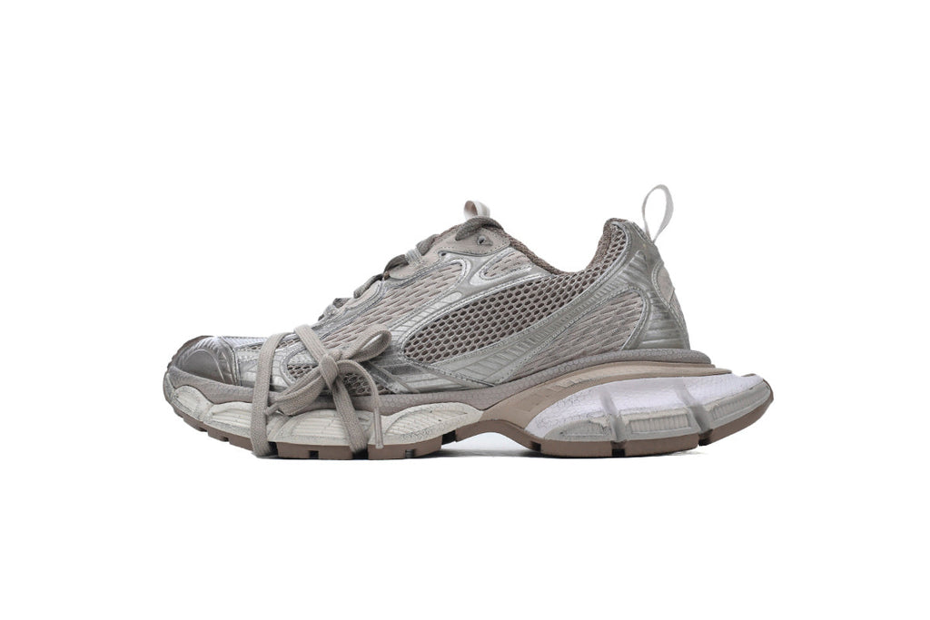 Balenciaga 3XL Sneakers "Taupe Mix"-retro thick sole dad shoes，Women's Shoe Sale / Men's Shoe Sale