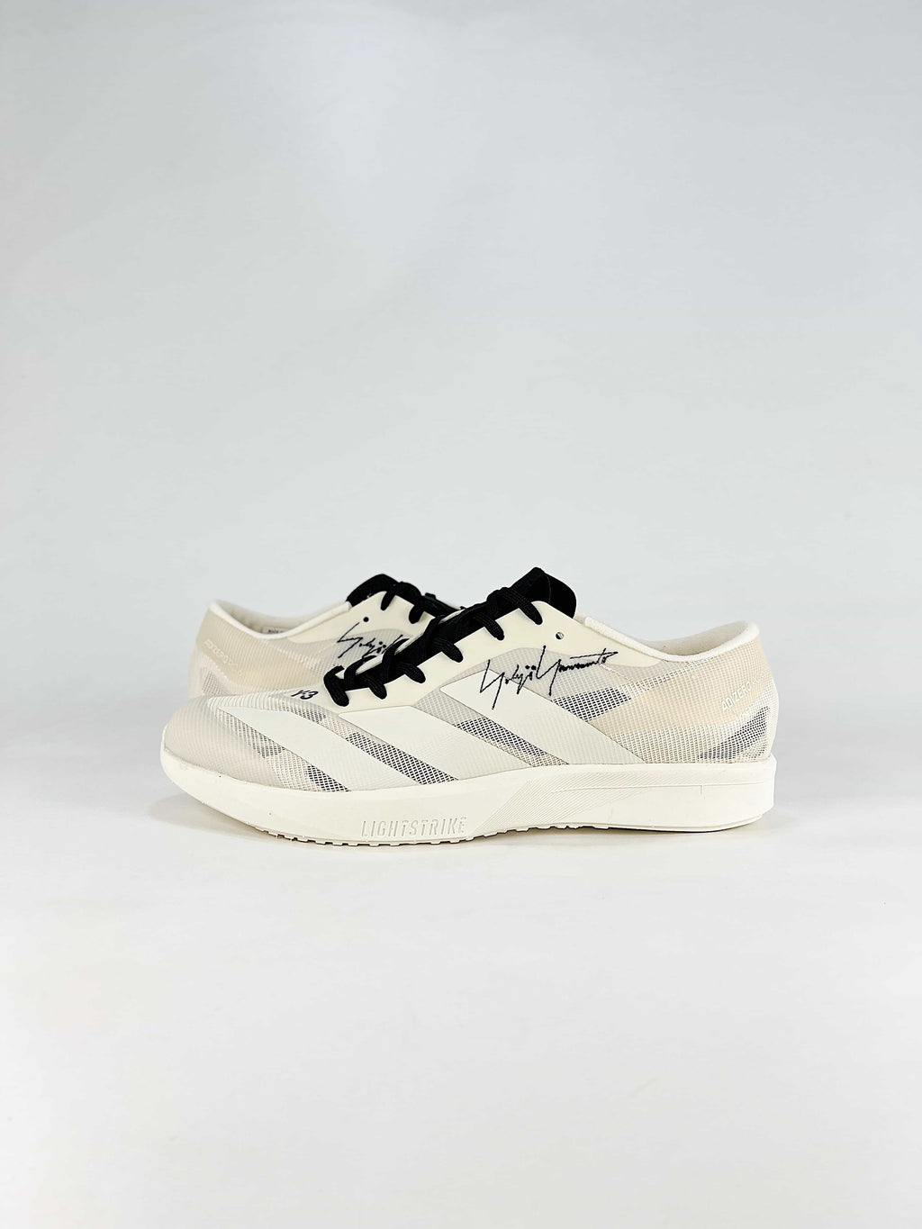 Y-3 Adizero Adios Pro Running Shoes "Off White"-Classic sneakers，Adidas Women's Shoe Sale / Men's Shoe Sale