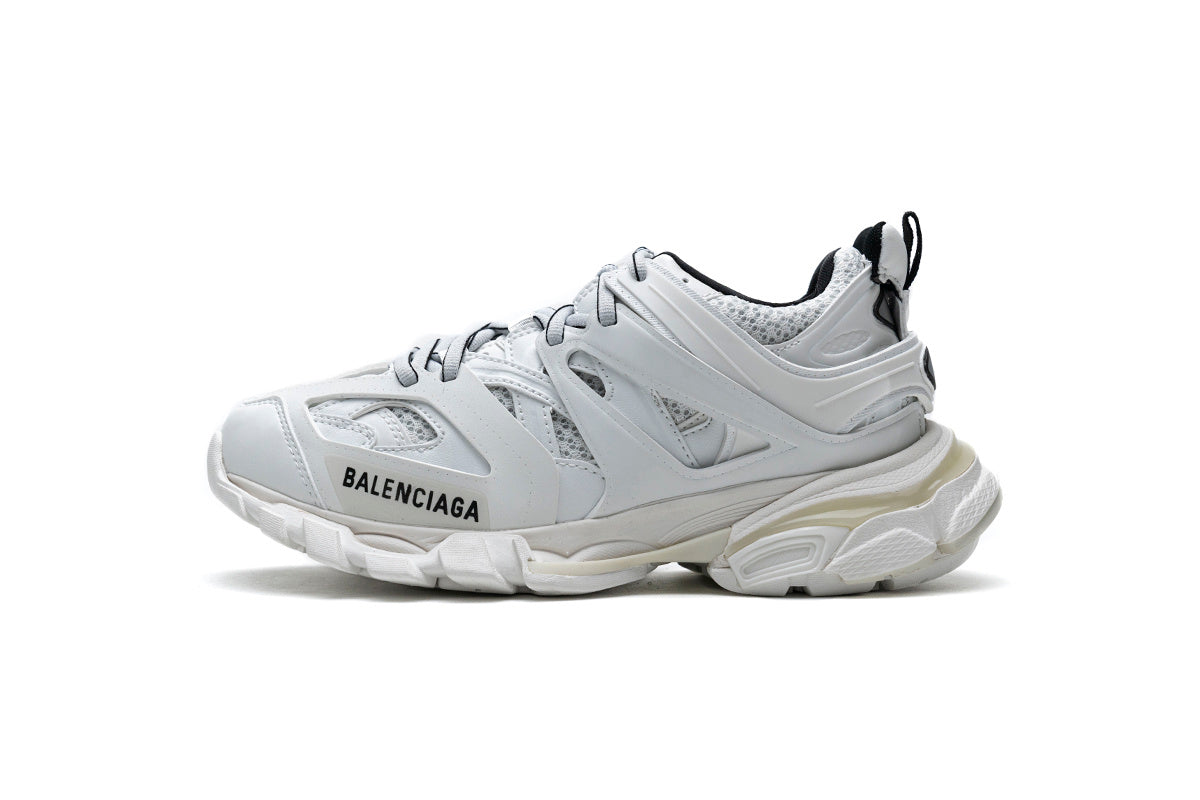 Balenciaga Track Open Sneakers "White"-retro thick sole dad shoes，Women's Shoe Sale / Men's Shoe Sale