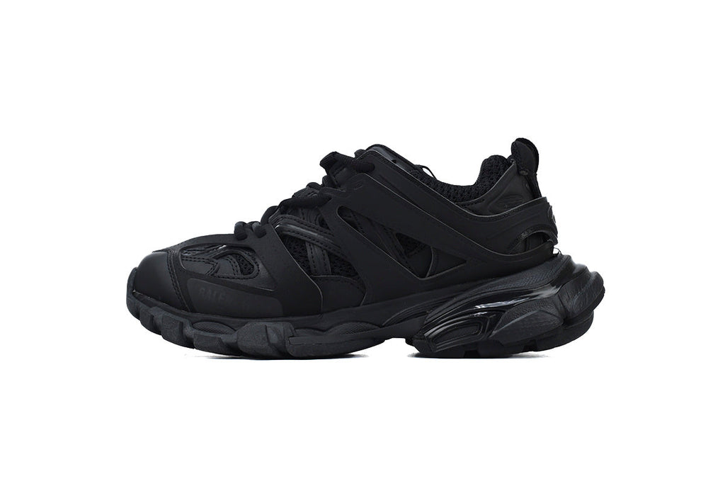 Balenciaga Track Trainer Sneakers "All Black"-retro thick sole dad shoes，Women's Shoe Sale / Men's Shoe Sale
