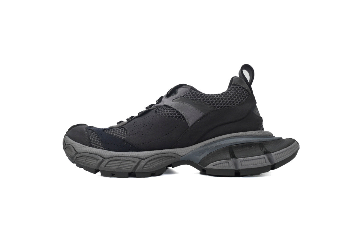 Balenciaga 3XL Suede Mesh Sneaker "Grey Mix"-retro thick sole dad shoes，Women's Shoe Sale / Men's Shoe Sale