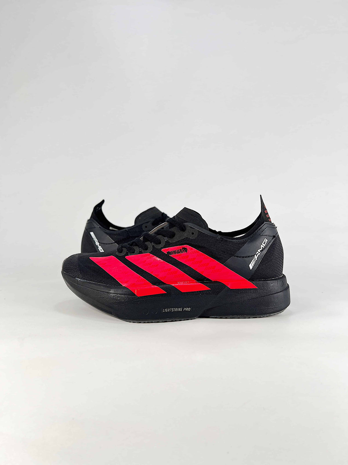 Adidas Adizero Adios Pro 4 AMG Running Shoes "Core Black Lucid Red"-Classic sneakers，Adidas Women's Shoe Sale / Men's Shoe Sale
