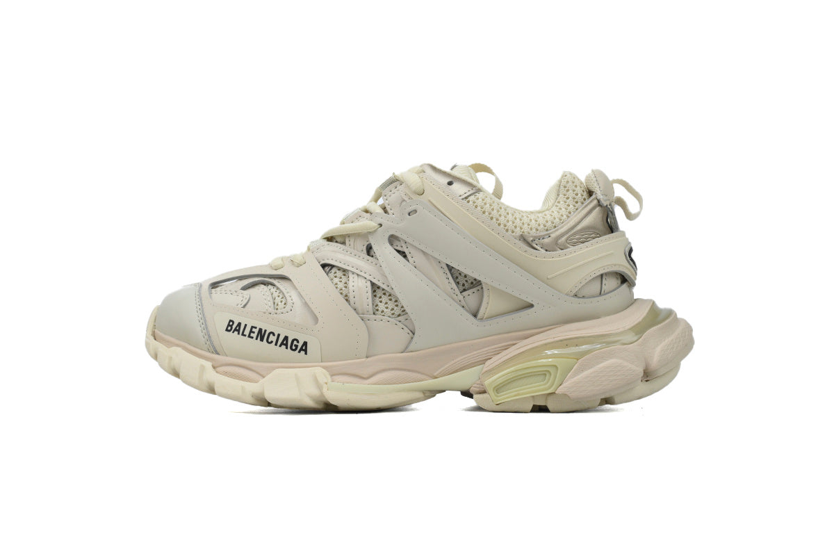 Balenciaga Track Trainer Sneakers "Cream White"-retro thick sole dad shoes，Women's Shoe Sale / Men's Shoe Sale
