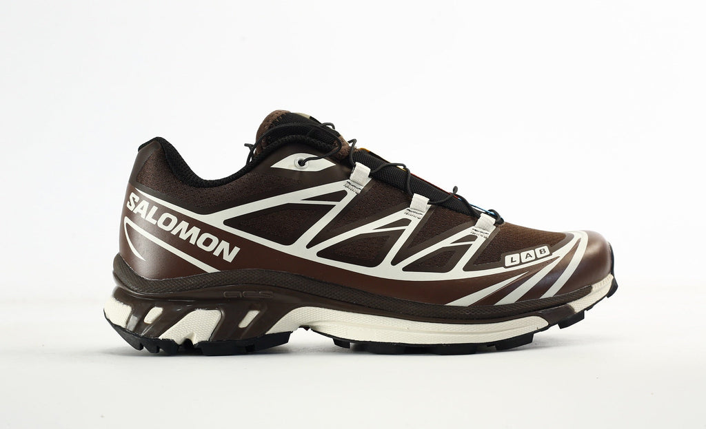 Salomon S-LAB XT-6 Men Women Outdoor Trail Running Shoes "Brown White"