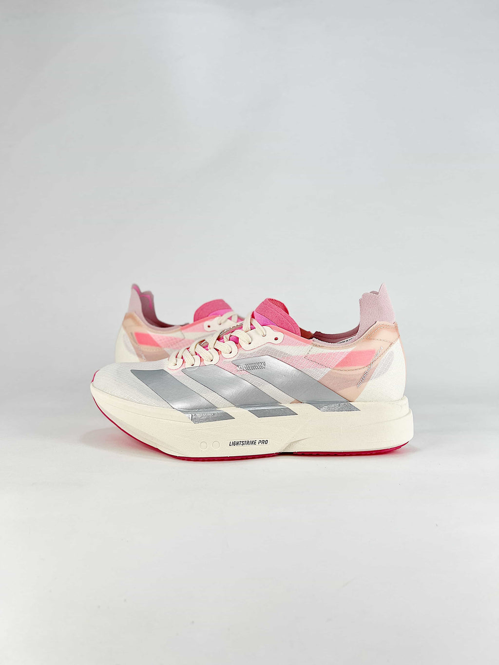 adidas Adizero Adios Pro 4 "Off White Pink Silver"-Classic sneakers，Adidas Women's Shoe Sale / Men's Shoe Sale