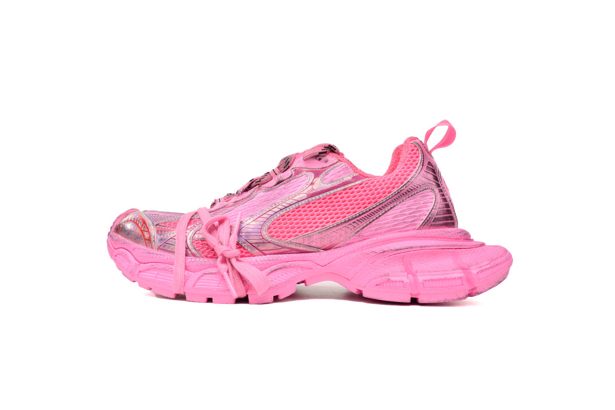 Balenciaga 3XL Mesh Sneaker "Pink"-retro thick sole dad shoes，Women's Shoe Sale / Men's Shoe Sale