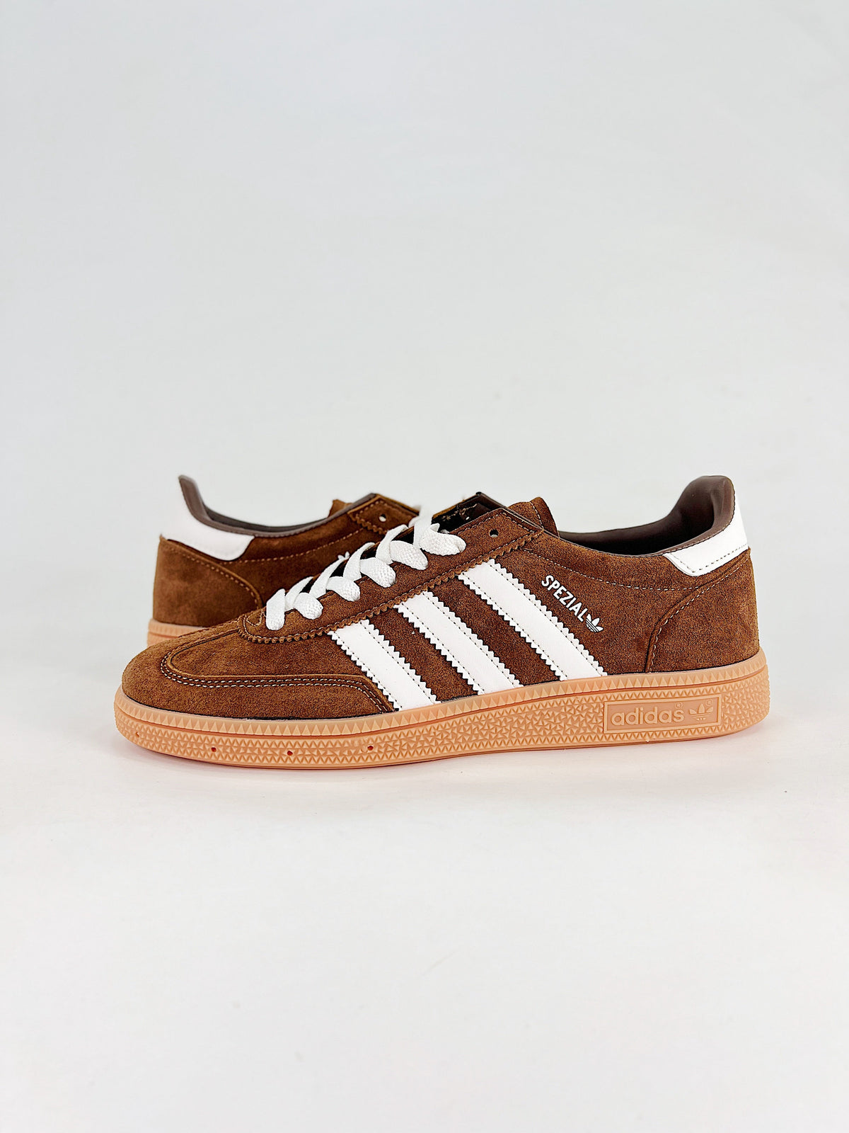 Adidas Handball Spezial Suede Sneakers "Brown White"-Classic sneakers，Adidas Women's Shoe Sale / Men's Shoe Sale