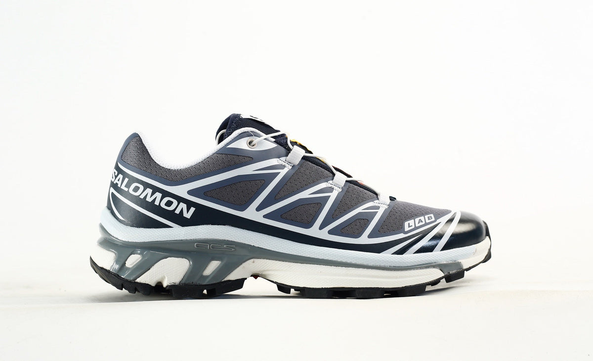 Salomon S-LAB XT-6 Trail Running Shoes "Dark Navy Grey"- outdoor hiking shoes/Women's Shoe Sale / Men's Shoe Sale