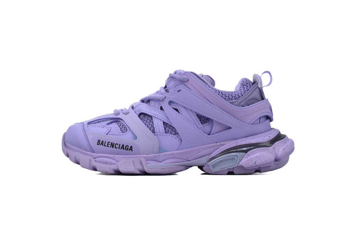 Balenciaga Track Trainer Sneakers "Lavender"-retro thick sole dad shoes，Women's Shoe Sale / Men's Shoe Sale
