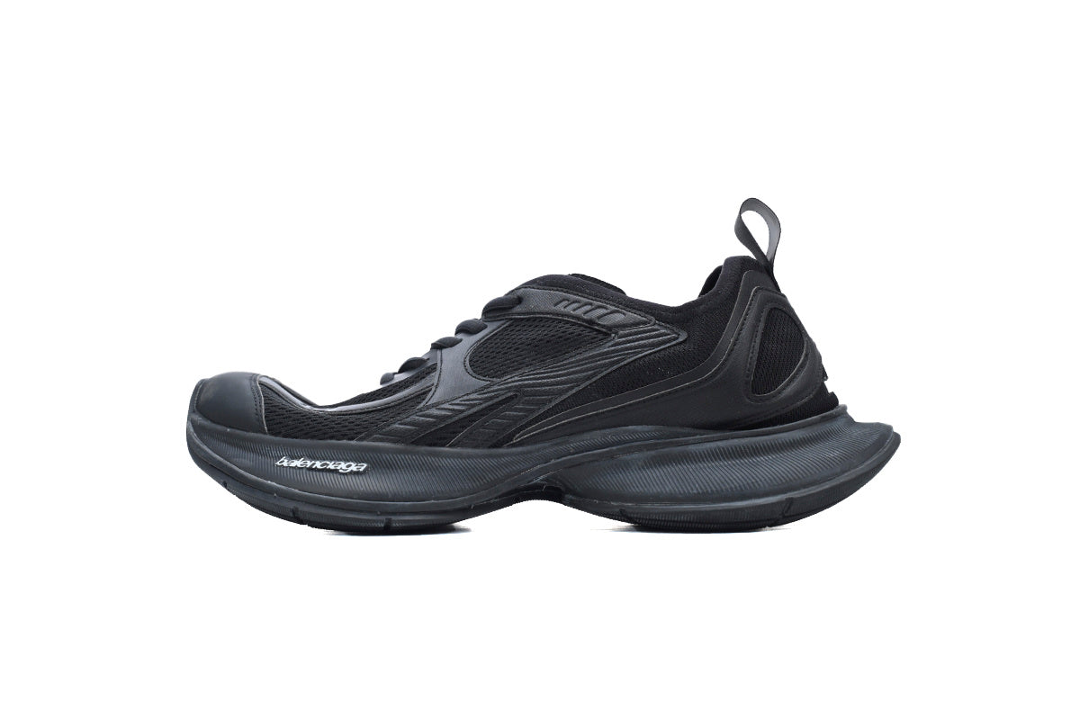 Balenciaga Circuit Mesh Runner Sneaker "Black"-retro thick sole dad shoes，Women's Shoe Sale / Men's Shoe Sale