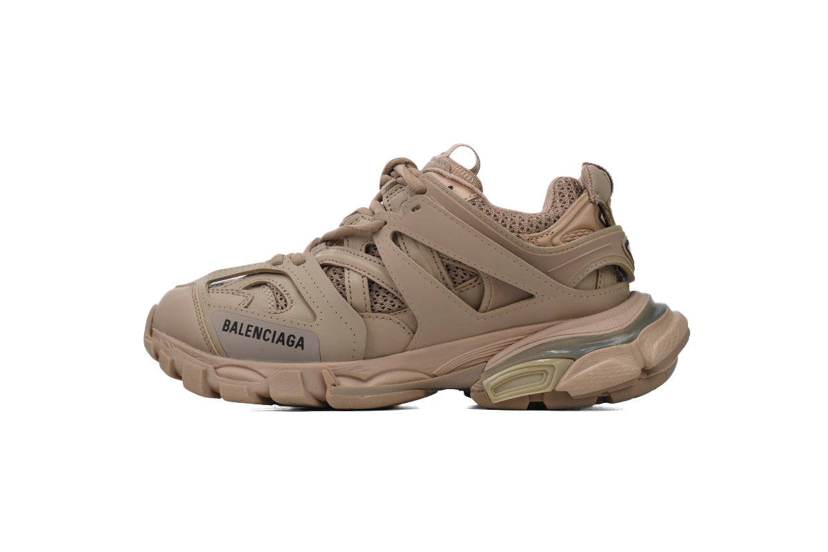 Balenciaga Track Trainer Sneakers "Khaki"-retro thick sole dad shoes，Women's Shoe Sale / Men's Shoe Sale