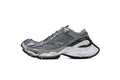 Balenciaga Stapler Sneakers Men Women "Grey Silver"-retro thick sole dad shoes，Women's Shoe Sale / Men's Shoe Sale