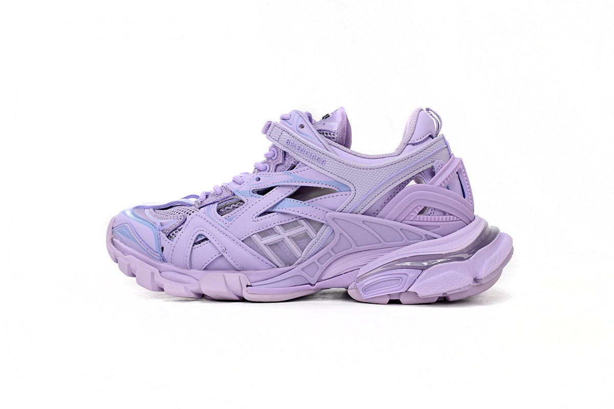 Balenciaga Track 2 Sneakers Women "Lavender"-retro thick sole dad shoes，Women's Shoe Sale / Men's Shoe Sale