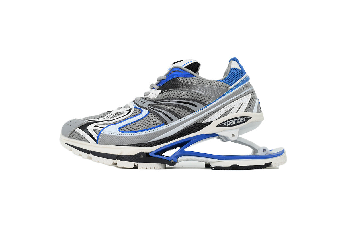 Balenciaga X-Pander Sneakers "Grey Blue"-retro thick sole dad shoes，Women's Shoe Sale / Men's Shoe Sale