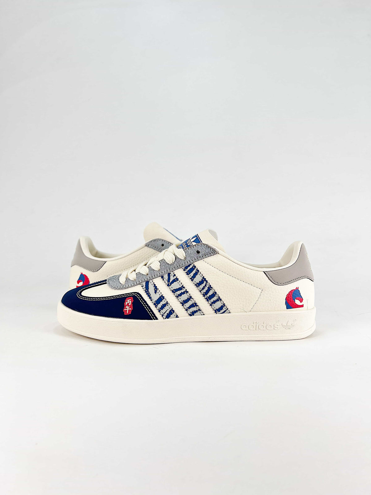 Adidas Gazelle "Cream Navy"-Classic sneakers，Adidas Women's Shoe Sale / Men's Shoe Sale