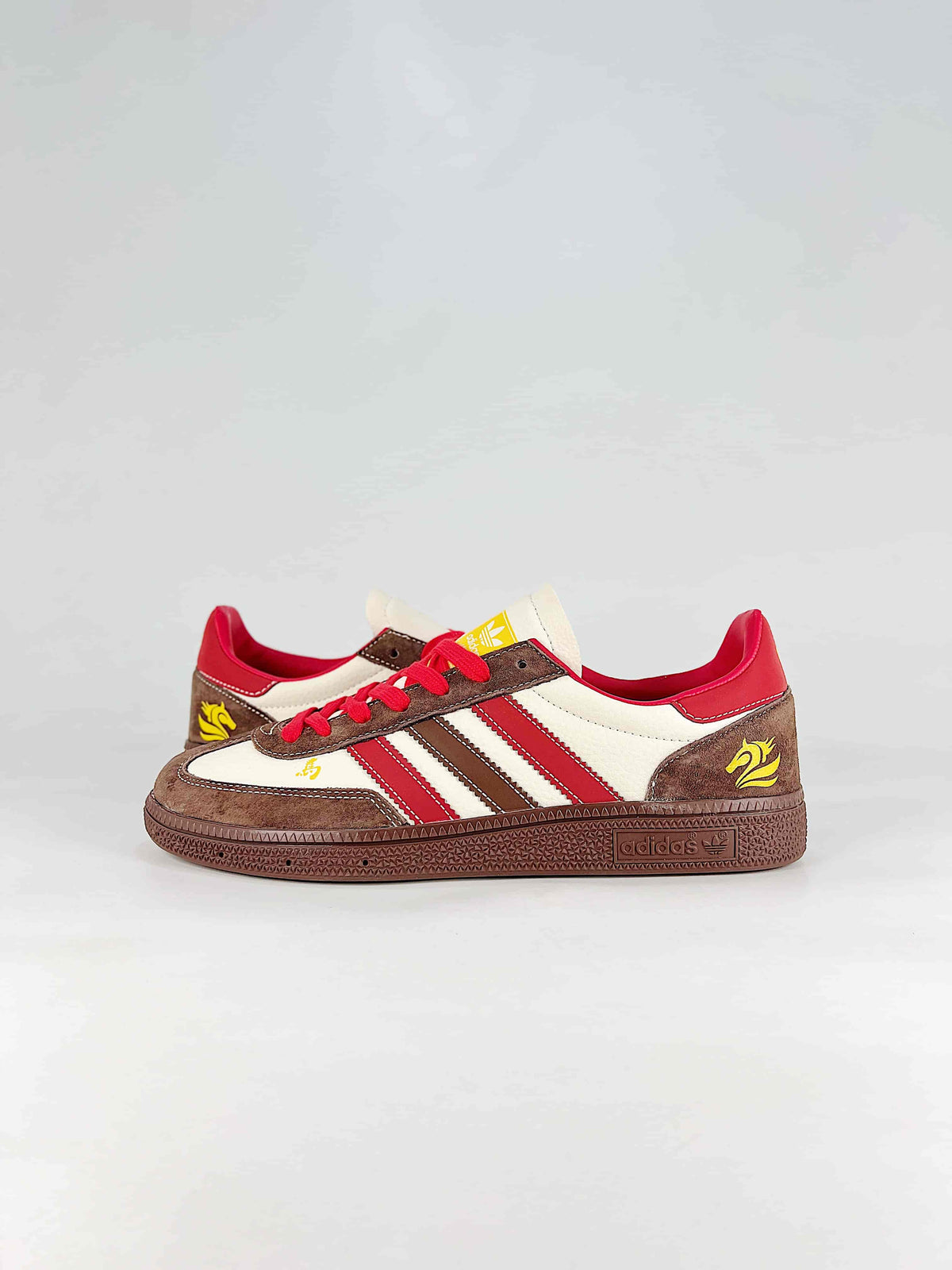 Adidas Handball Spezial Year of Horse "Brown Red Cream"-Classic sneakers，Adidas Women's Shoe Sale / Men's Shoe Sale