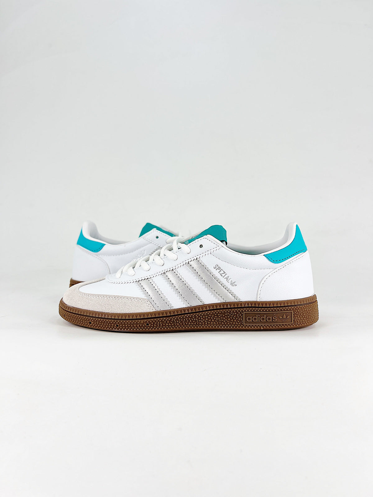Adidas Handball Spezial AMG "White Turquoise Gum" Sneakers-Classic sneakers，Adidas Women's Shoe Sale / Men's Shoe Sale
