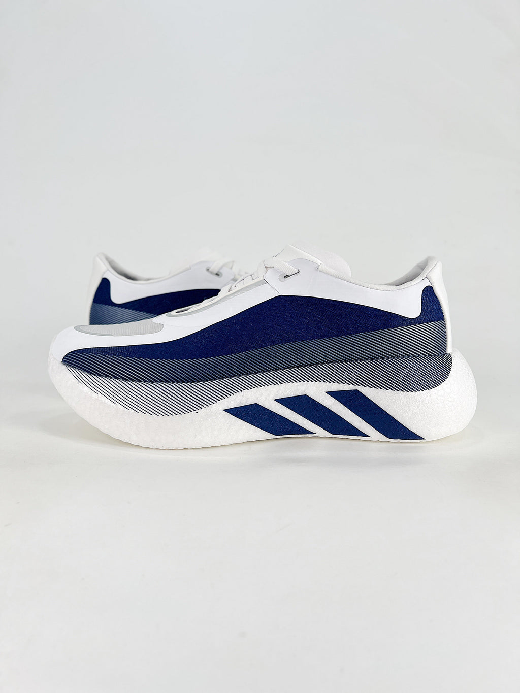adidas Hyperboost Edge "White Navy" Unisex Running Shoes-Classic sneakers，Adidas Women's Shoe Sale / Men's Shoe Sale