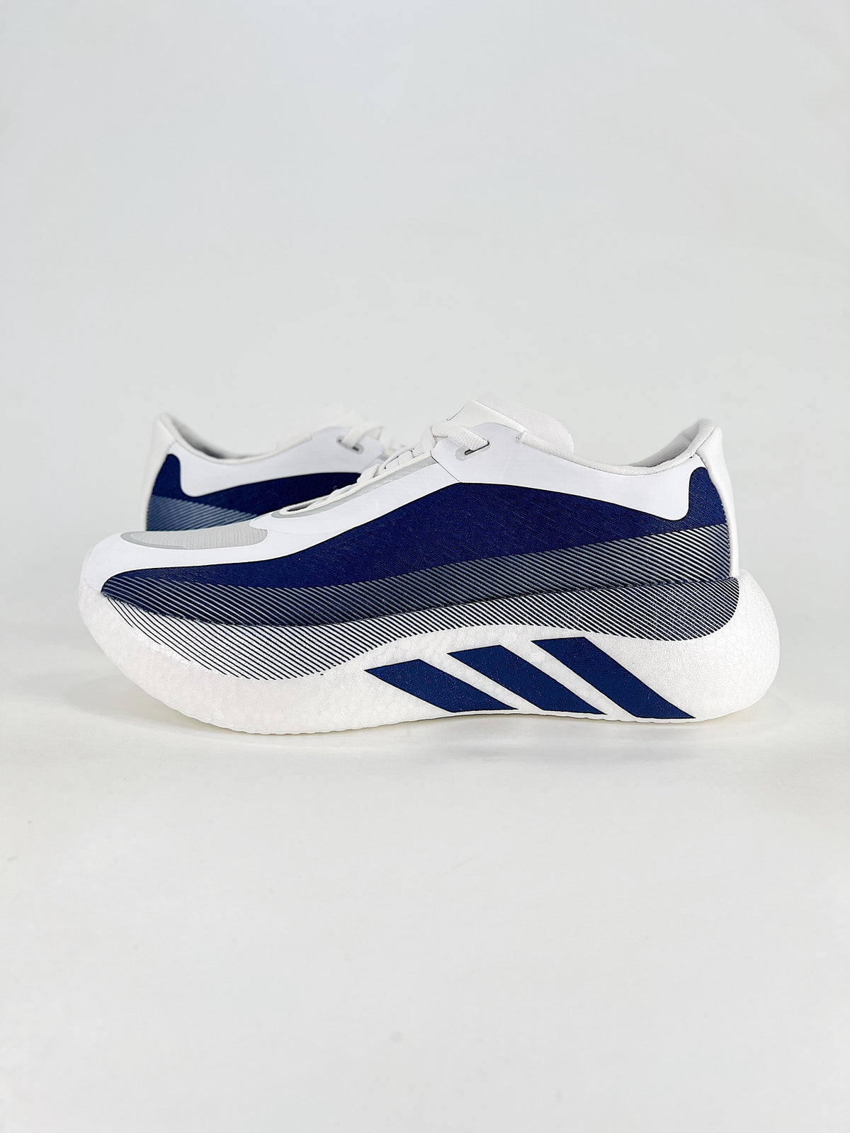 adidas Hyperboost Edge "White Navy" Unisex Running Shoes-Classic sneakers，Adidas Women's Shoe Sale / Men's Shoe Sale