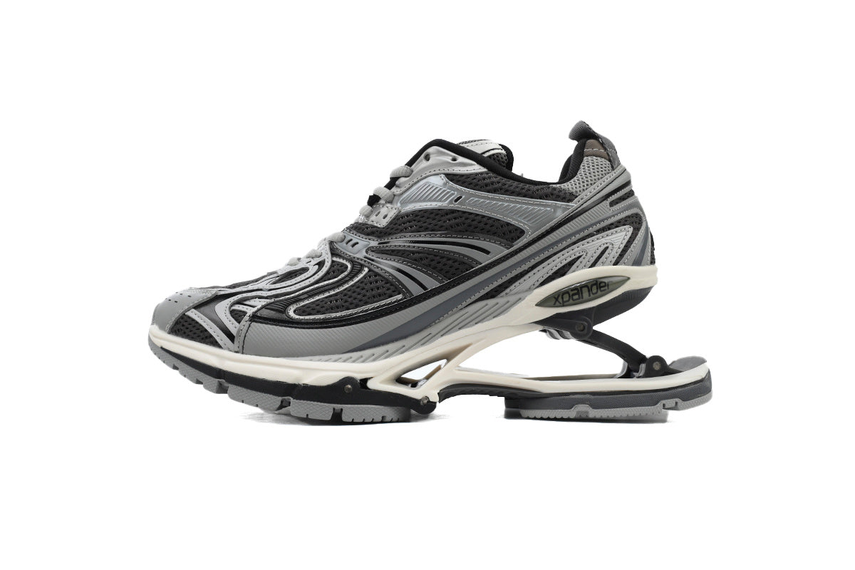 Balenciaga X-Pander Sneakers "Grey Black Silver"-retro thick sole dad shoes，Women's Shoe Sale / Men's Shoe Sale