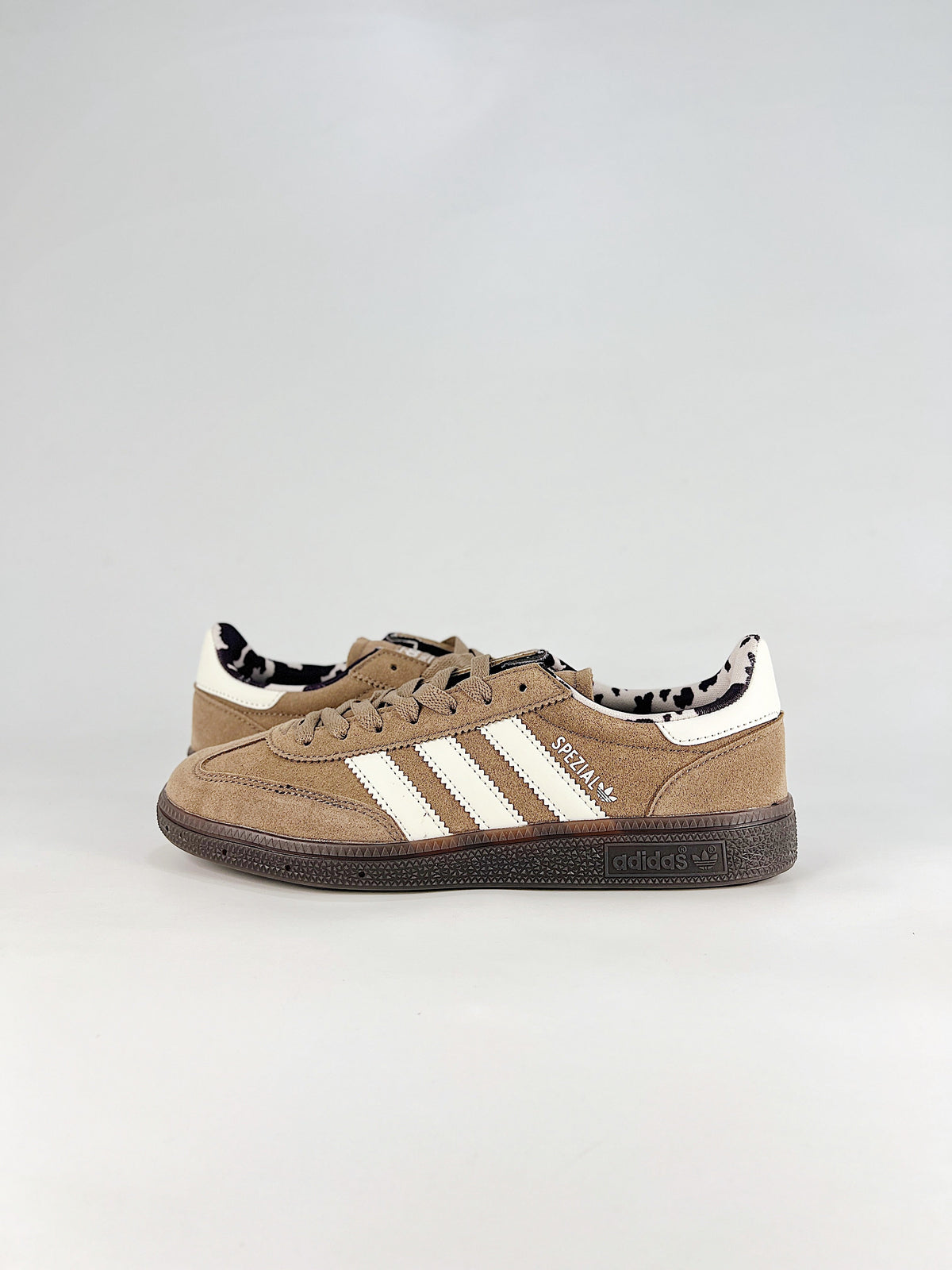Adidas Handball Spezial "Brown White Cow Print" Sneakers-Classic sneakers，Adidas Women's Shoe Sale / Men's Shoe Sale