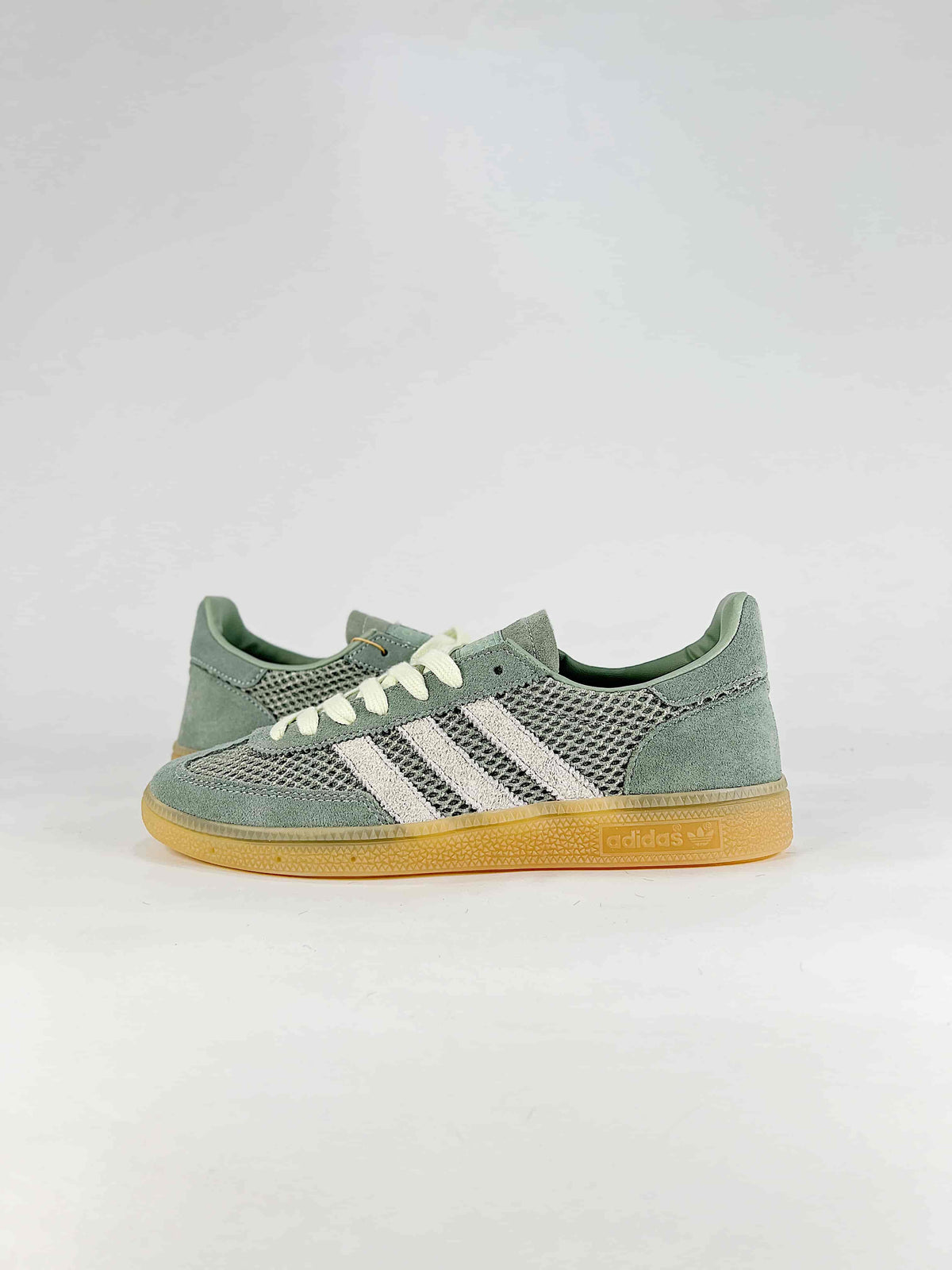 Adidas Handball Spezial Mesh Suede Sneakers "Sage Green"-Classic sneakers，Adidas Women's Shoe Sale / Men's Shoe Sale