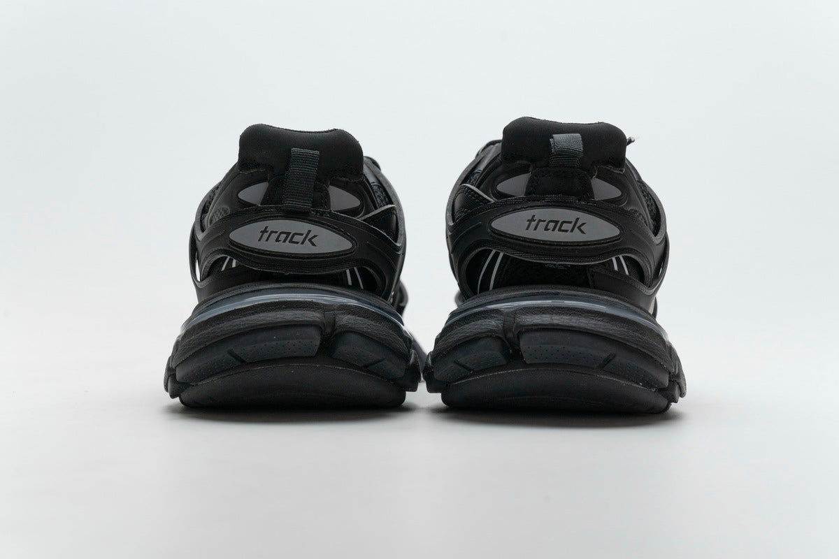 Balenciaga Track Sneakers "Black" Mesh Chunky Low Top Trainer