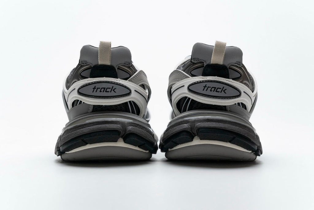 Balenciaga Track Sneakers "Grey White" Mesh Chunky Low Top Trainer